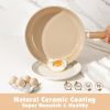 Ceramic Nonstick Pots and Pans Set 14pcs